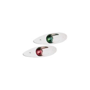 Sea-Dog 4000801 LED Flush Mount Side Lights, Stainless, 1 pr.