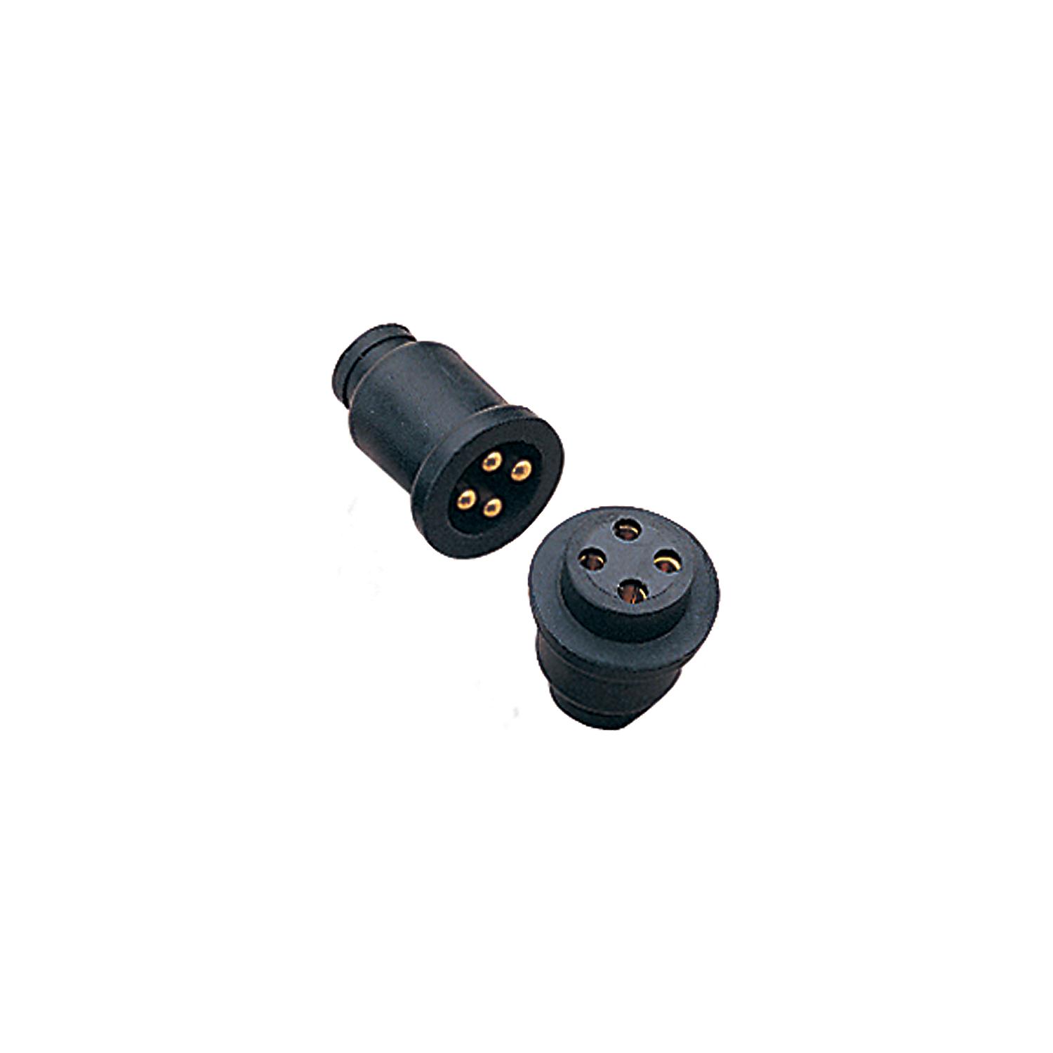 Sea-Dog 4261621 Polarized Molded Electrical Connector, 2-pin