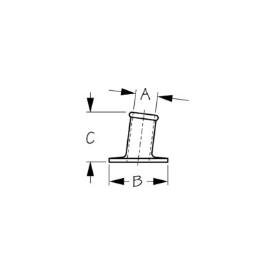 SeaDog 492213 Flagpole 10 Degree Socket | #10 Fastener | Sand Cast Brass Chrome Plated - Image 2