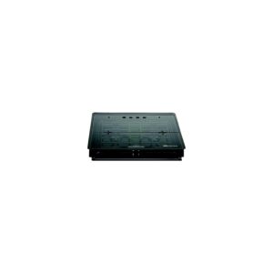 Suburban 3087A Bi-Fold Flush Mount Glass Cover, 3-Burner Slide-In, Black