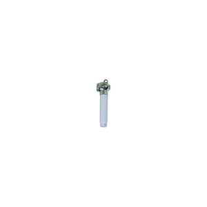 Scandvik 10283 Straight Brass and ABS Push-Buttom Sprayer Handle Only, White
