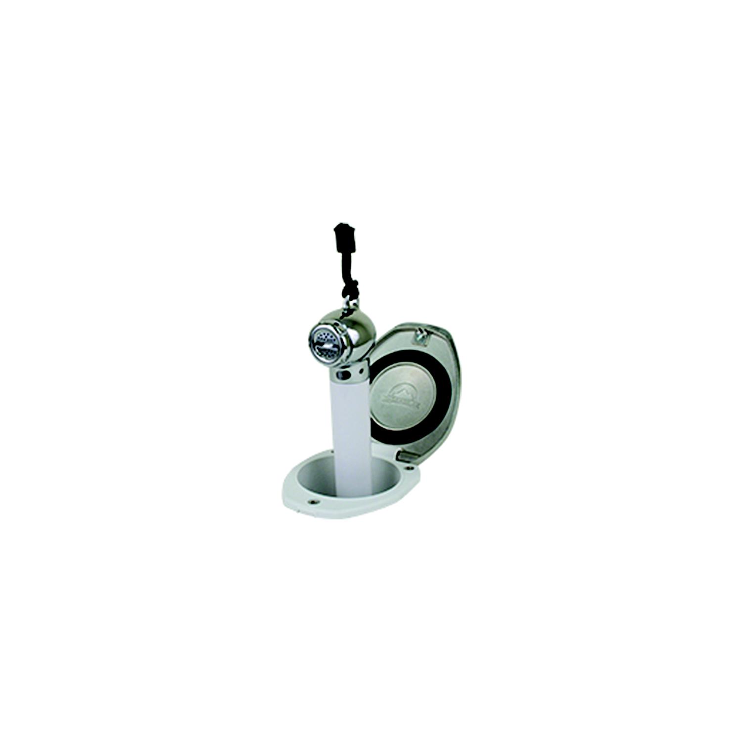 Scandvik Recessed Push Button Shower