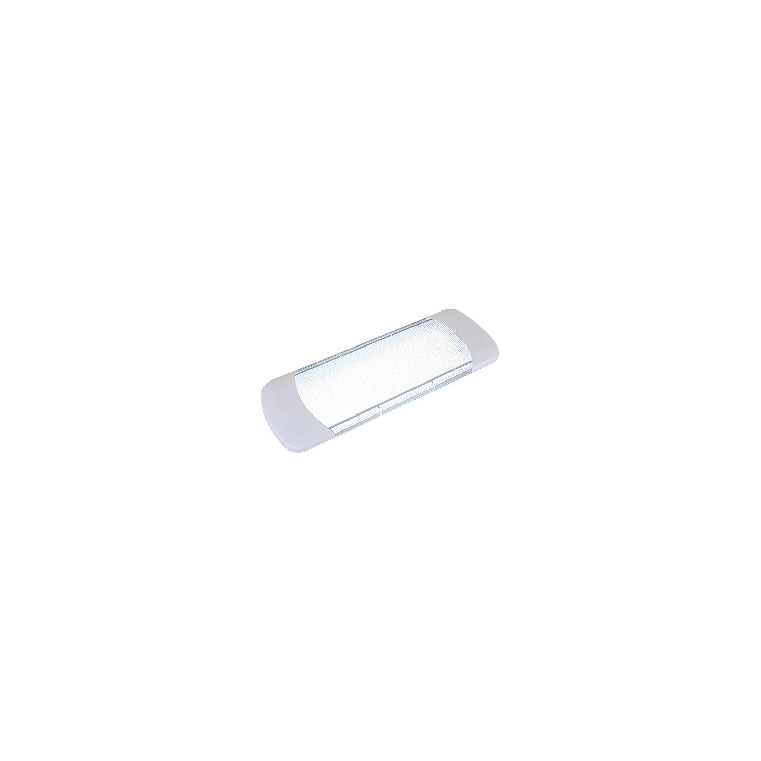 Scandvik 41593P E-1680 LED AC/DC Engine Room/Utility Light, 16-5/8", Cool White
