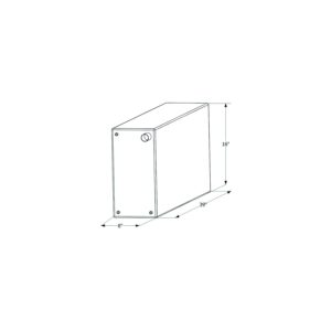 Icon Fresh Water Replacement Tank, 20 Gal.