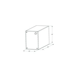 Icon Fresh Water Replacement Tank, 15 Gal.