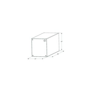 Icon Fresh Water Replacement Tank, 30 Gal.
