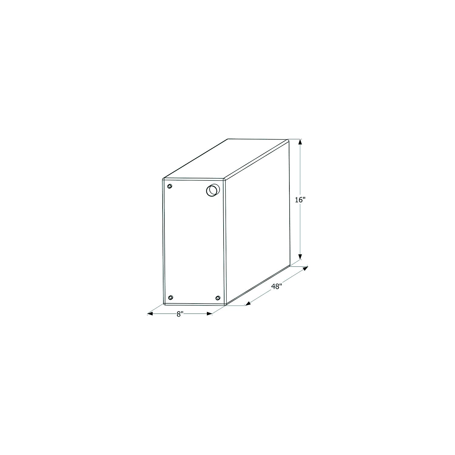 Icon Fresh Water Replacement Tank, 25 Gal.