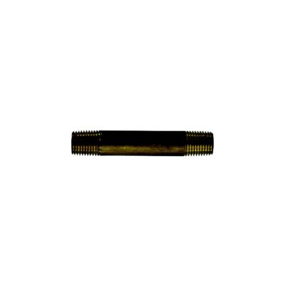 Brass Fitting 40030 Brass Pipe Nipple 1/4" X 6"