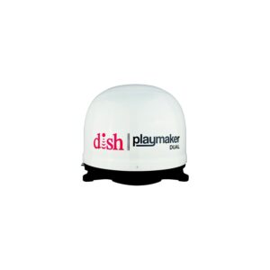 Winegard PL7000 White Dish Playmaker Portable Satellite RV TV Antenna w/o Receiver