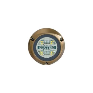 Lumitec Seablaze Quattro Underwater Light, Dual Color White/Blue, Cross Fade