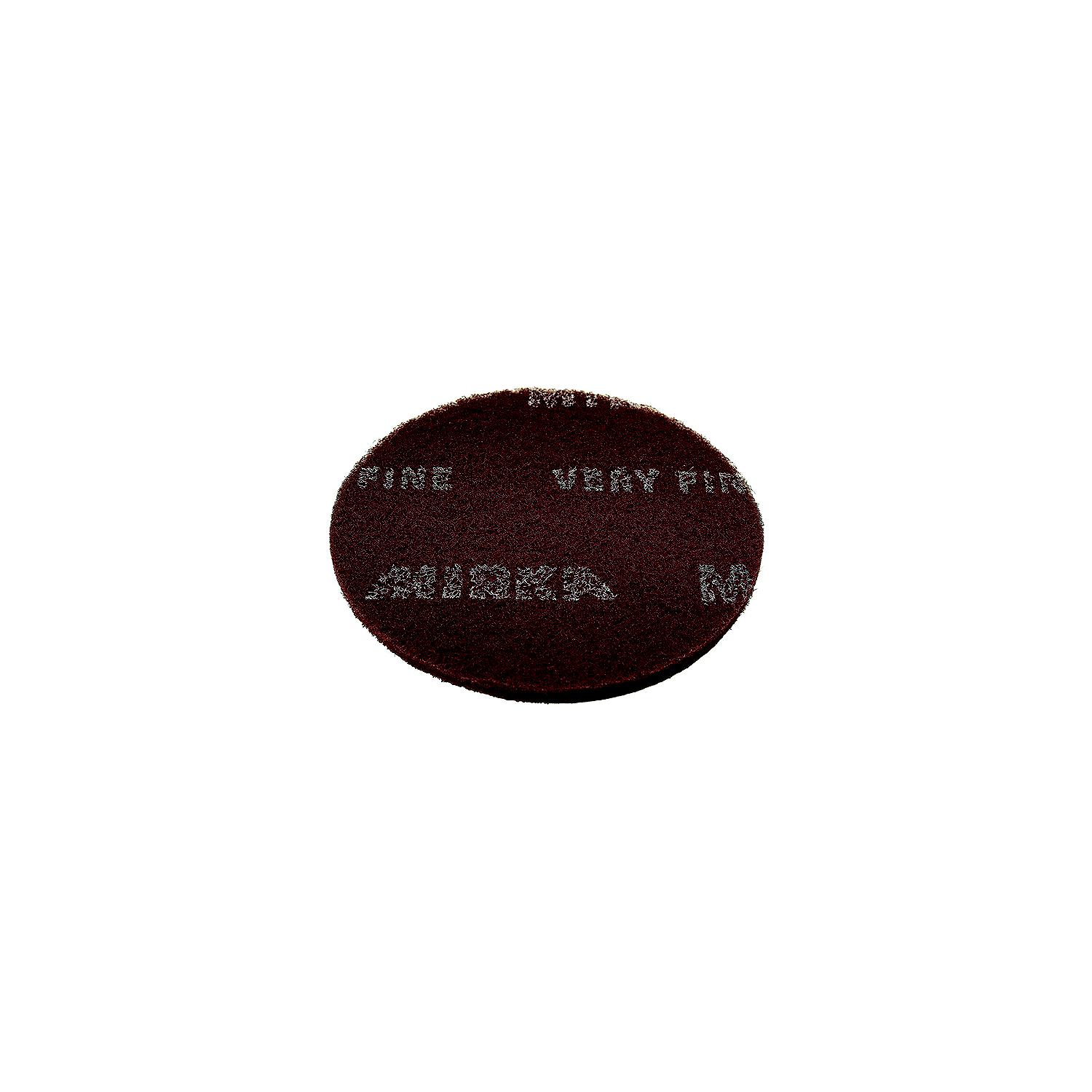 Mirka 18241447 Mirlon Non Woven Scuff Disc, 6", Very Fine, 10/box, 6 boxes/case