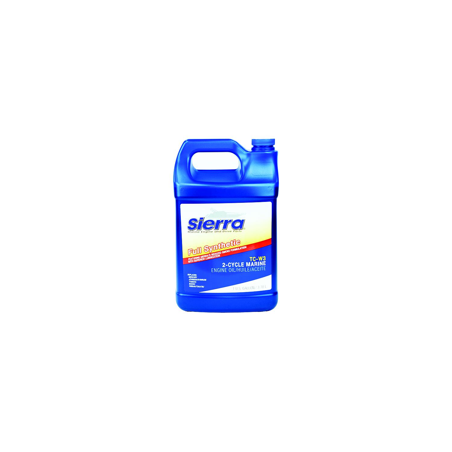 Sierra 95403 Fully Synthetic TC-W3 2-Stroke Outboard Oil, Gal. - Image 2