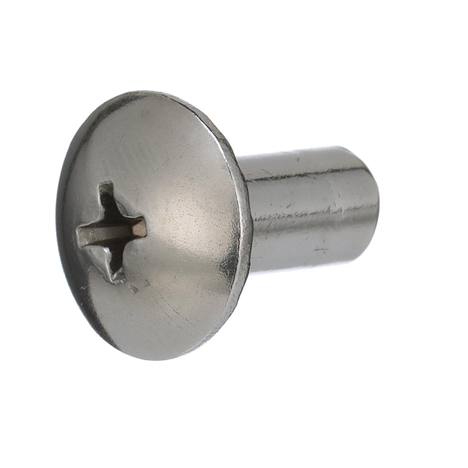 Phillips Barrel Nut - Truss Head
10-24 x 1/2"