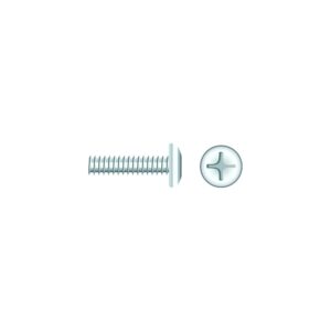 Seachoice 01814 Chrome Plated SS Phillips Machine Screws - Pan Head, 1/4-20 x 2"