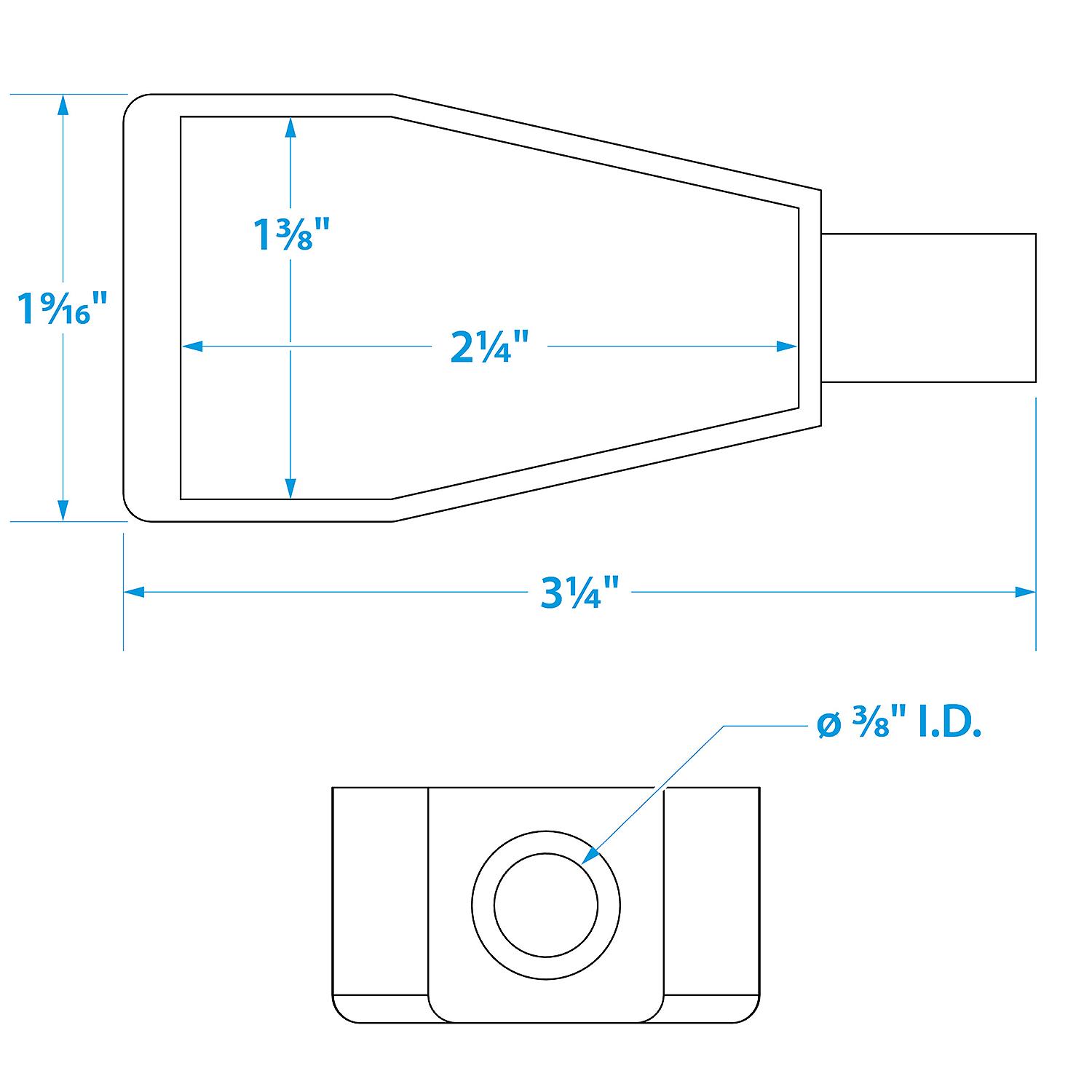 Seachoice Standard Type Battery Terminal Covers (Set Includes 1 Red and 1 Black) Fit Terminals Without Wing Nut - Image 6