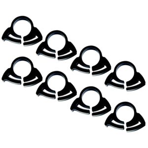 Seachoice 23471 #8 Snap Clamps 8-Pack
