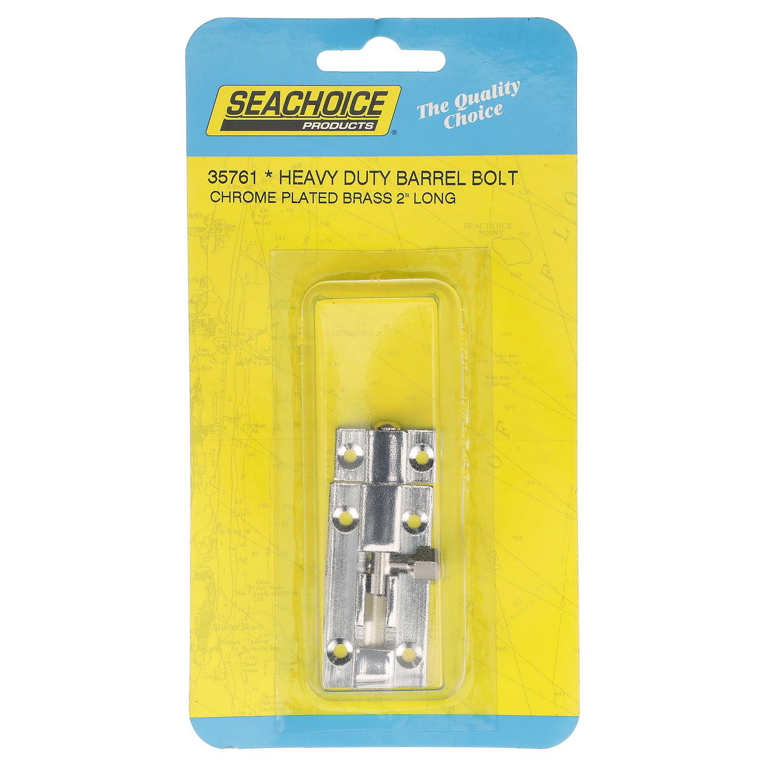 Seachoice Heavy Duty Chrome Plated Barrel Bolt