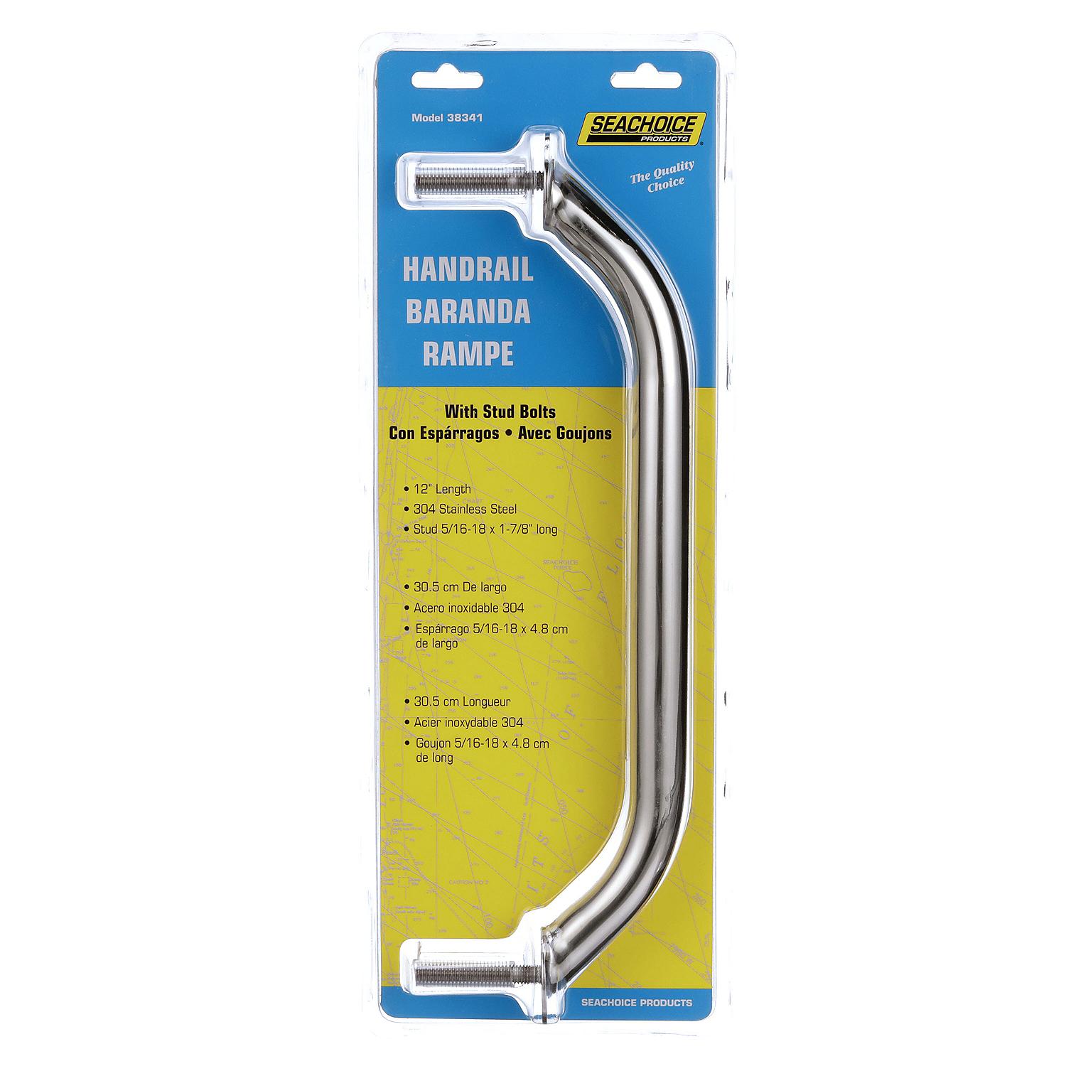 Seachoice 38341 Stainless Steel Hand Rail With Studs - Image 6