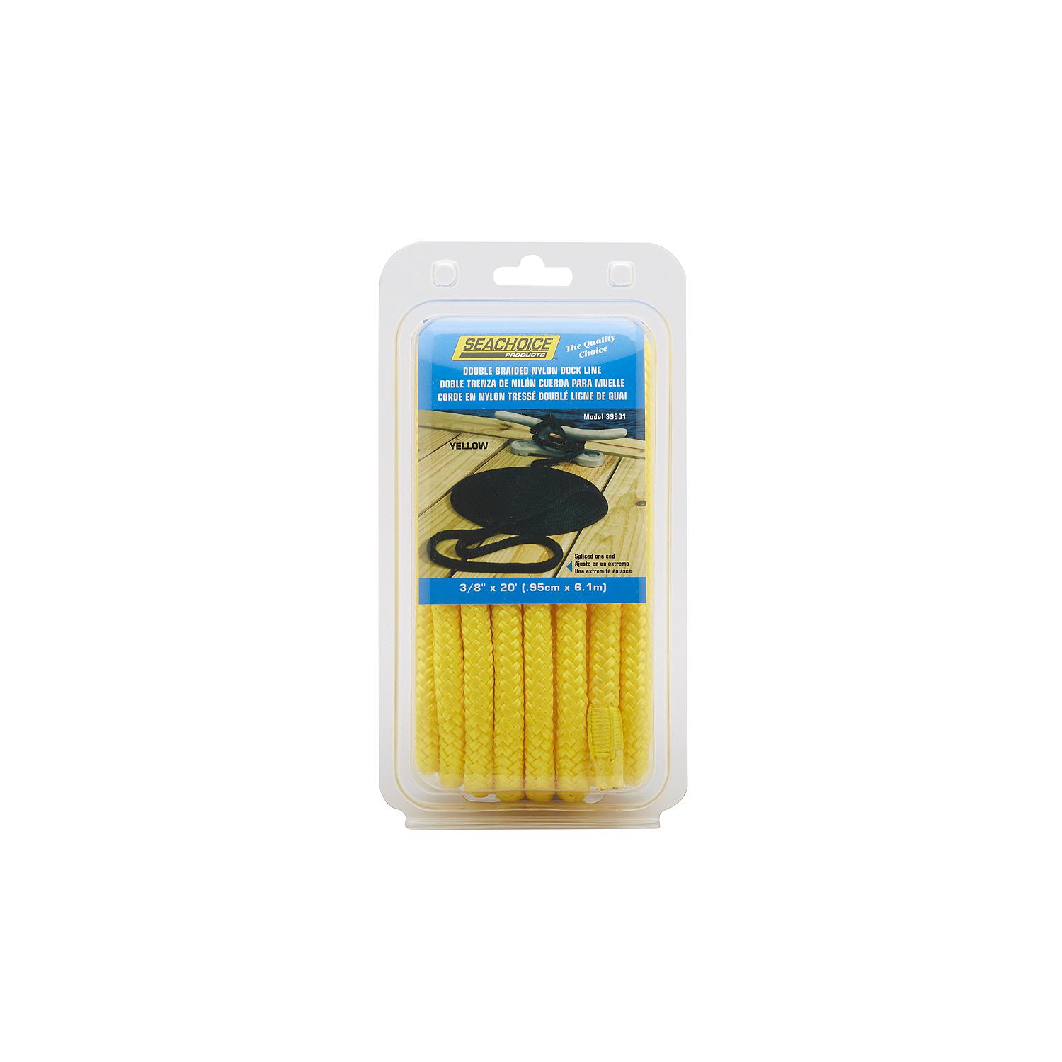 Seachoice Double Braid Nylon Dock Line
