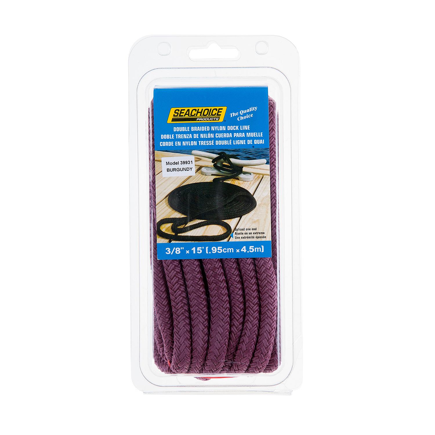 Seachoice Double Braid Nylon Dock Line - Image 3