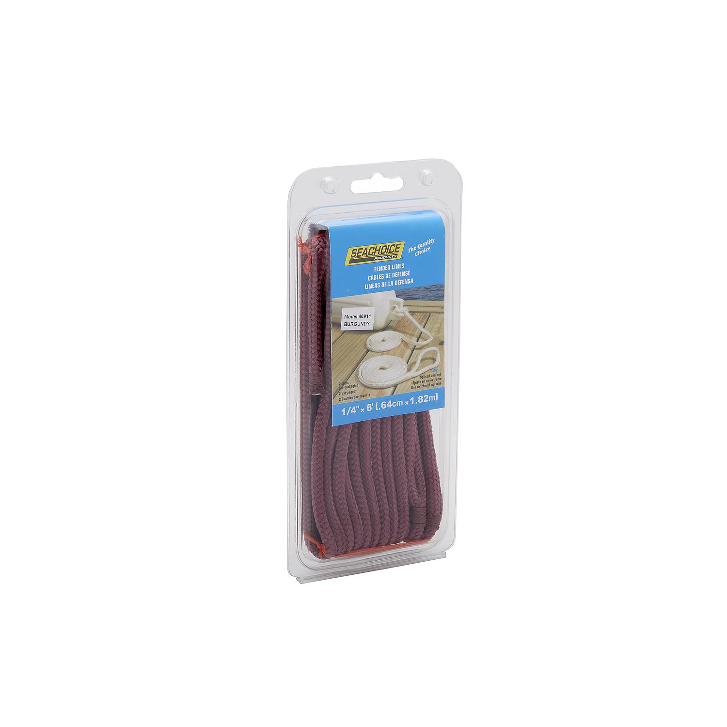 Seachoice Double Braided Nylon Fender Line (2 Per Pack) - Image 5