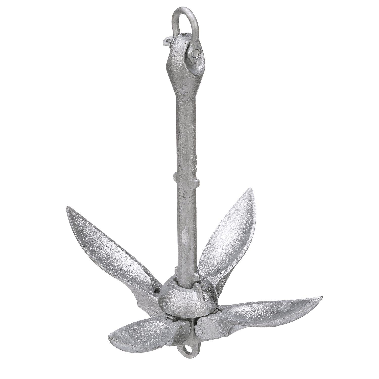 Seachoice 41000 Galvanized Folding Grapnel Anchor, 3-1/2 lbs. - Image 7