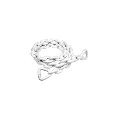 Seachoice White PVC Coated Galvanized Anchor Lead Chain 5/16" x 5' - Image 4