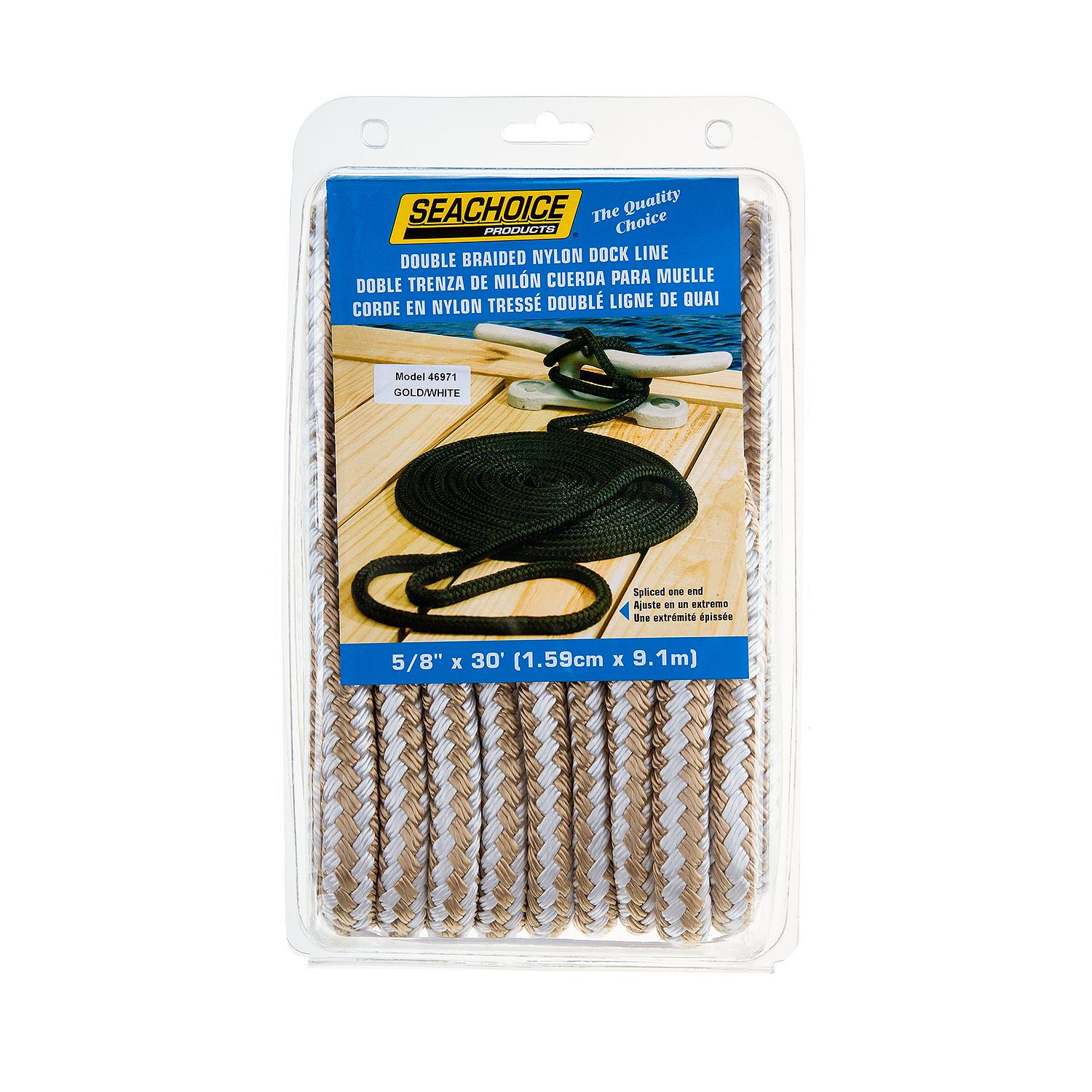 Seachoice Double Braid Nylon Dock Line - Image 4