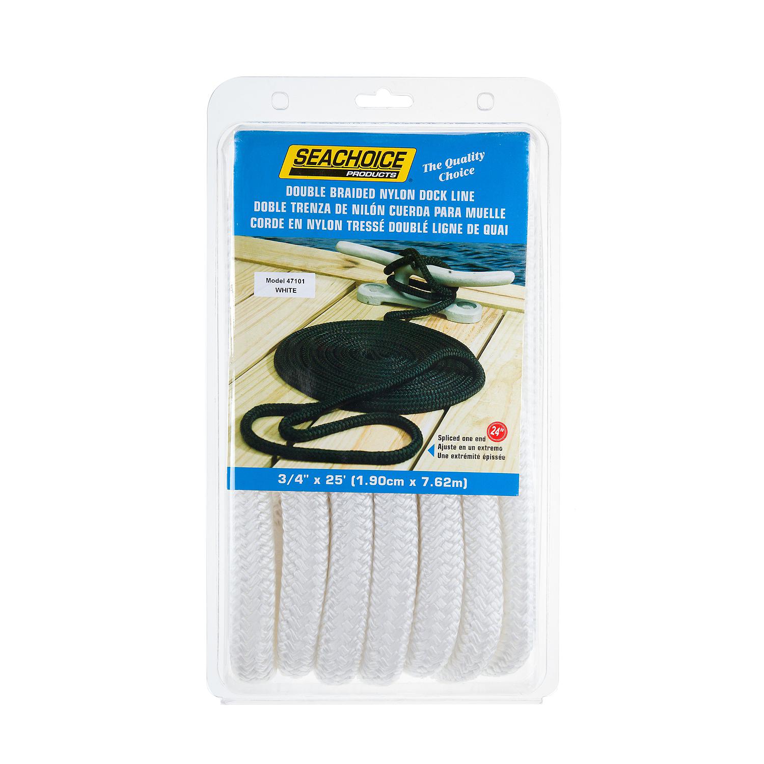Seachoice Double Braid Nylon Dock Line - Image 4