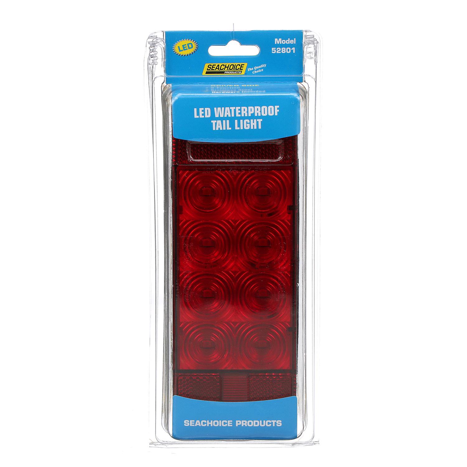 Seachoice 52801 LED Fleet Count Sealed Waterproof Tail Light, 8 Function Driver Side - Image 6