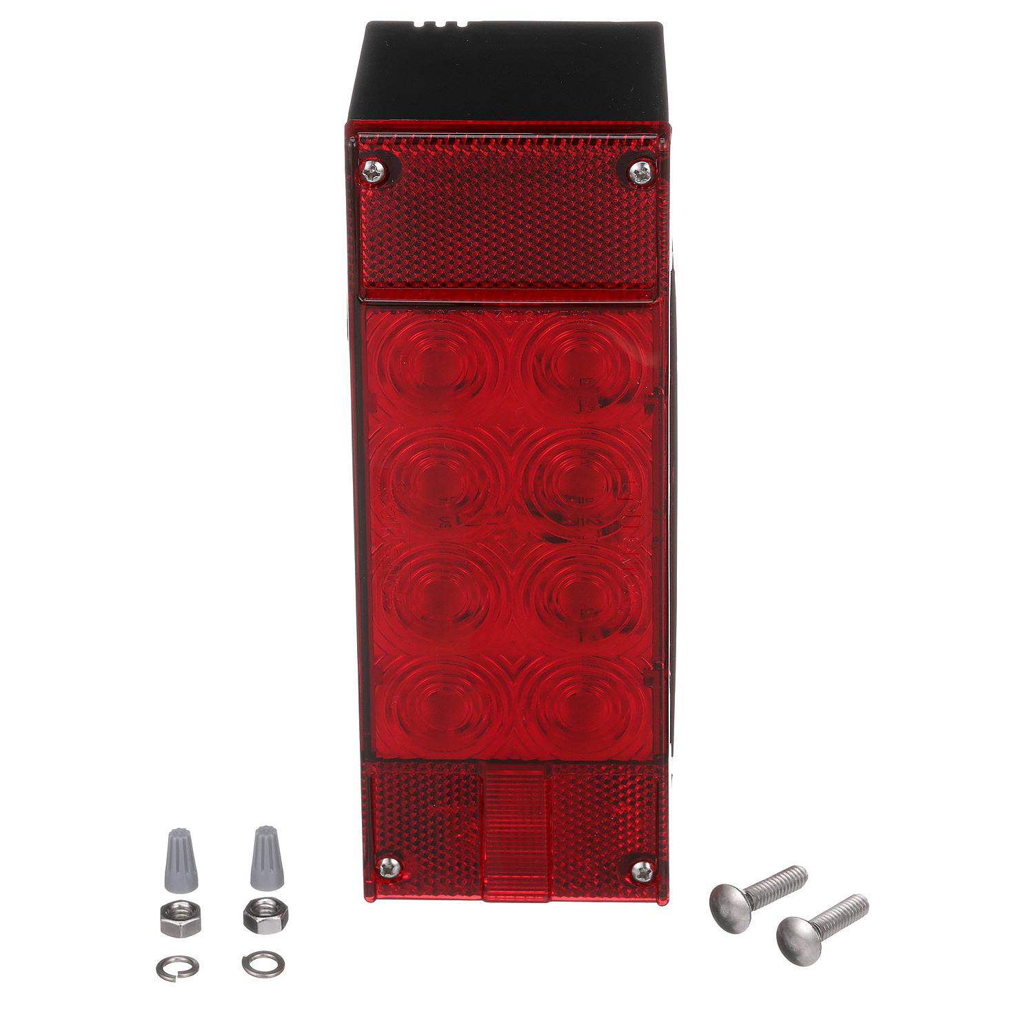 Seachoice 52801 LED Fleet Count Sealed Waterproof Tail Light, 8 Function Driver Side