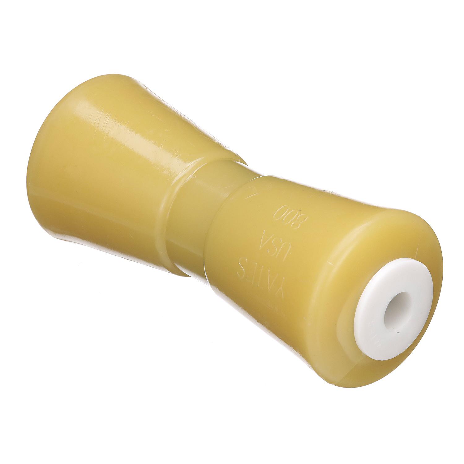 Seachoice Non-Marking TP Yellow Rubber Keel Roller With 5/8" ID Hole - Image 3