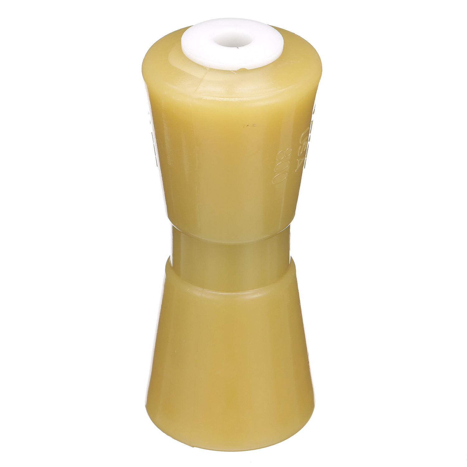 Seachoice Non-Marking TP Yellow Rubber Keel Roller With 5/8" ID Hole - Image 2