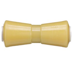 Seachoice Non-Marking TP Yellow Rubber Keel Roller With 5/8" ID Hole