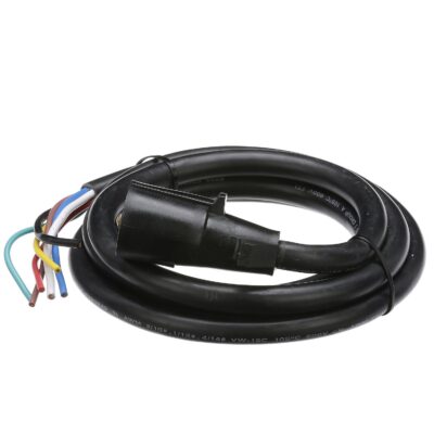 7-Way Trailer Wiring 8' Cable With 7-Way Molded Connector - Image 4