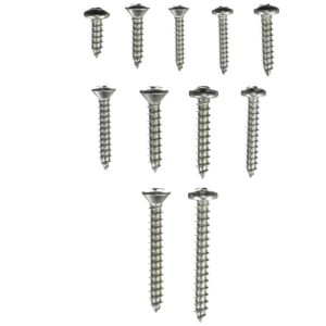 Seachoice Stainless Steel Tapping Screw Kit - 72 Piece