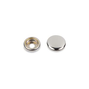 Seachoice Stainless Steel Button Socket With Barrel, 1/4", 6 Sets