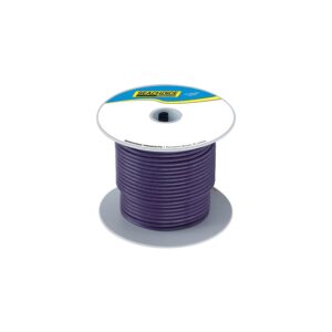 Seachoice 63117 Tinned Copper Marine Wire, 14 AWG, Purple, 100'