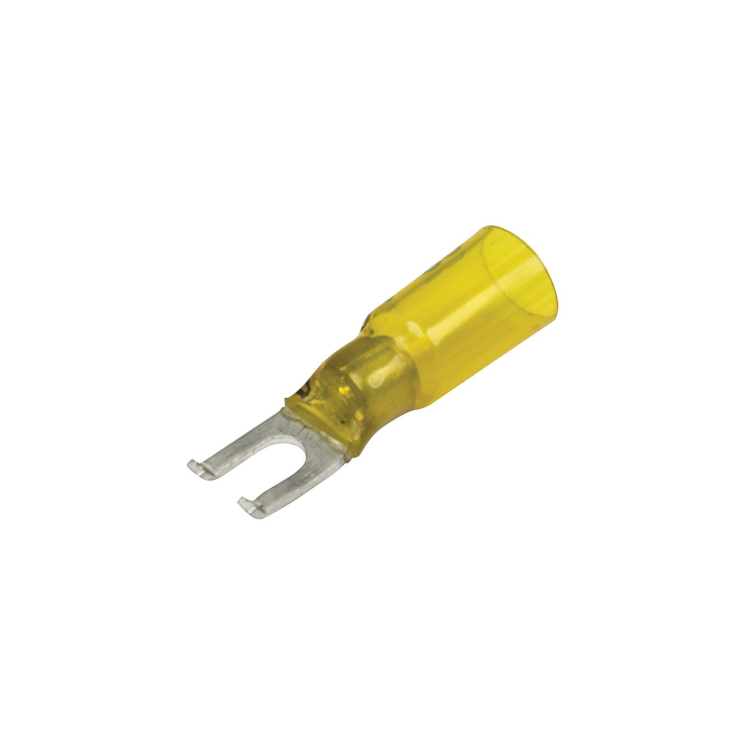 Seachoice 64059 3-To-1 Heat Shrink Spade Terminal - 12-10 Ga., #10 Stud, 25/Bag - Image 2