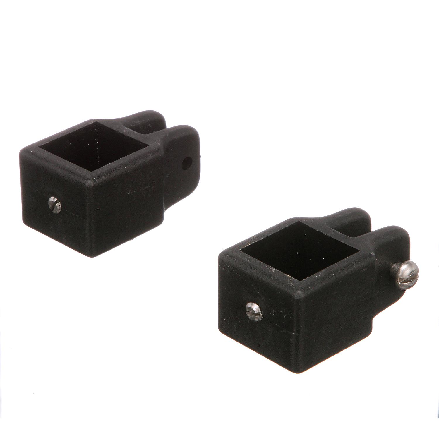 Seachoice Square Jaw Slides Fit 1" OD Tube-Black (2 Per Pack) - Image 5