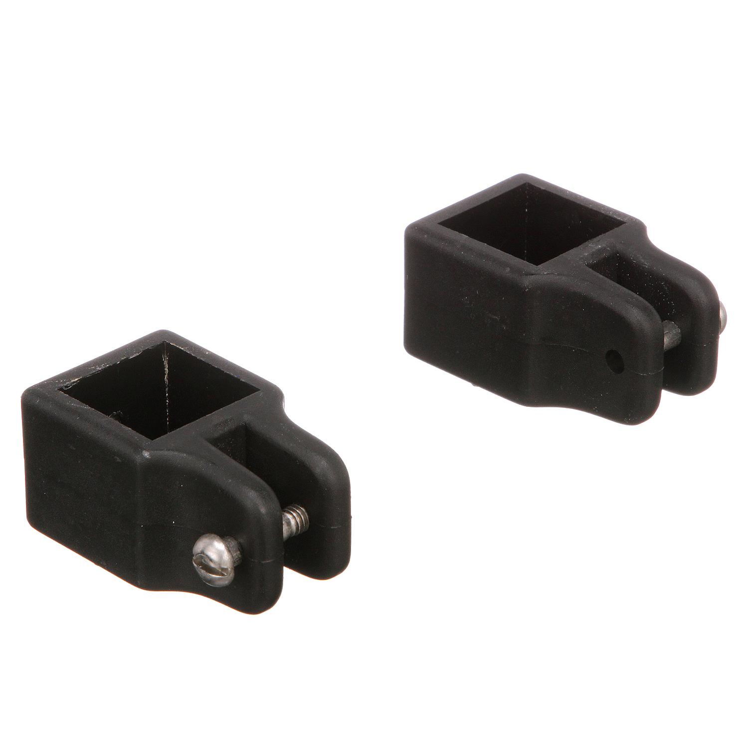 Seachoice Square Jaw Slides Fit 1" OD Tube-Black (2 Per Pack) - Image 3