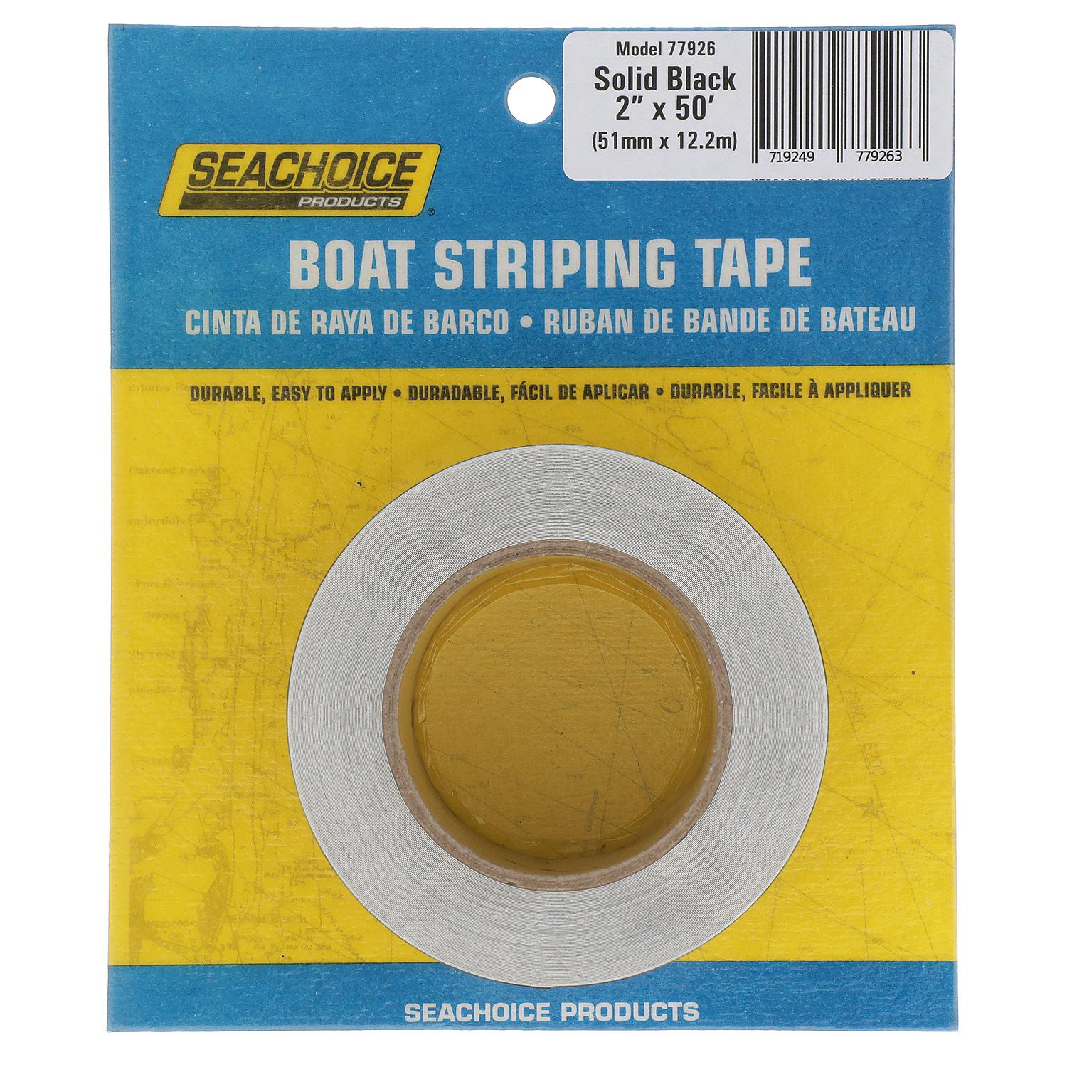 Seachoice 77926 Boat Striping Tape, Black
2" x 50' - Image 7
