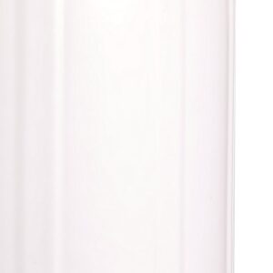 Seachoice 79121 Center Hole Ribbed Fender, White, 8" x 20"