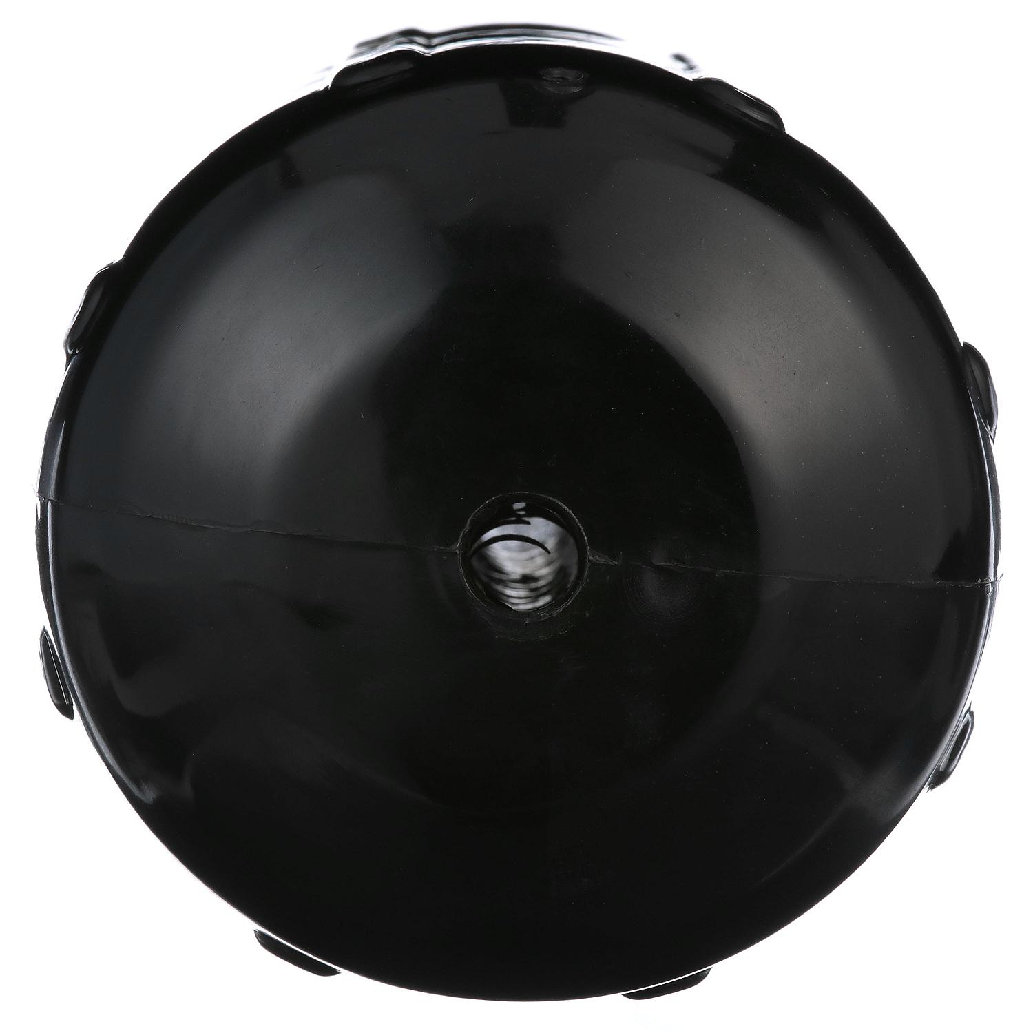 Seachoice 79141 Center Hole Ribbed Fender, Black, 6" x 15" - Image 2