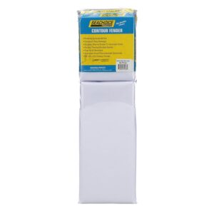 Seachoice Contour Fender, White - 24" x 6" x 2.5"