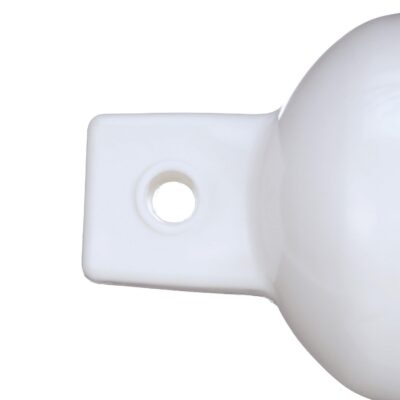 Seachoice 79271 Twin Eye Ribbed Fender Kit (Includes 2 6.5" x 23" White Fenders and 2 Matching 3/8 x 5' Fender Lines) - Image 5