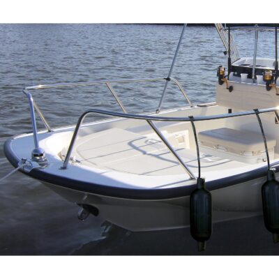 Seachoice 79281 Twin Eye Ribbed Fender Kit (Includes 2 6.5" x 23" Black Fenders and 2 Matching 3/8 x 5' Fender Lines) - Image 4