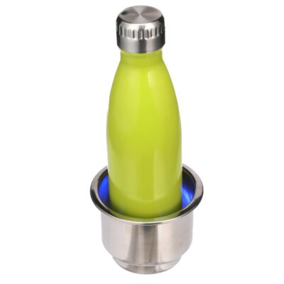 Seachoice 79371 Stainless-Steel Recessed Drink Holder With Blue LED Light - Image 4