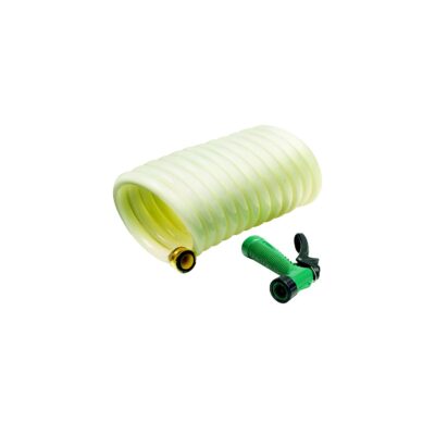 Seachoice 25' White Poly Coiled Washdown Hose With Sprayer - Image 4