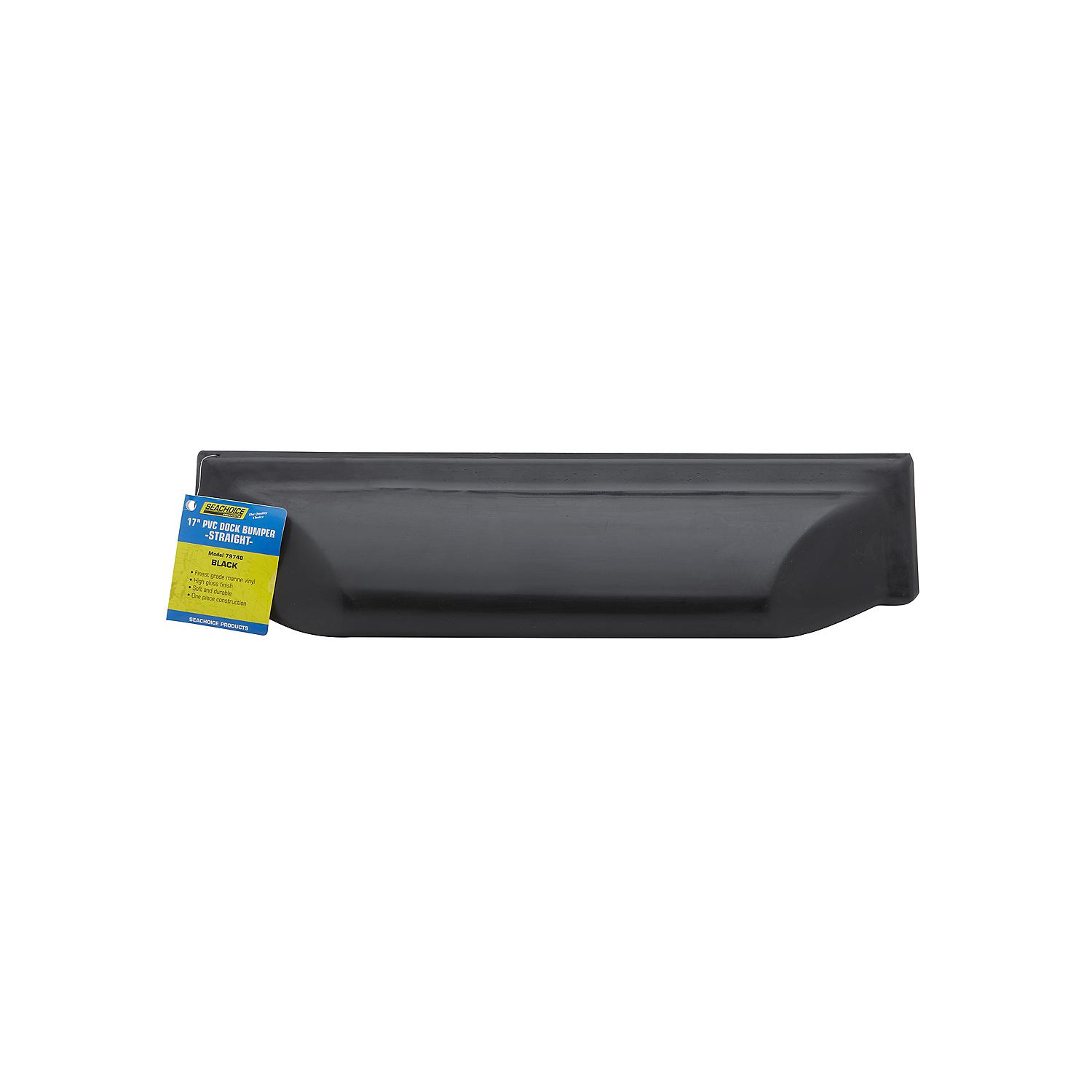Seachoice 79748 Dock Bumper Straight, 17", Black - Image 2